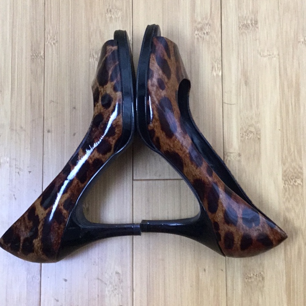 Alex Marie Heels Leopard 8M - Picture 4 of 8